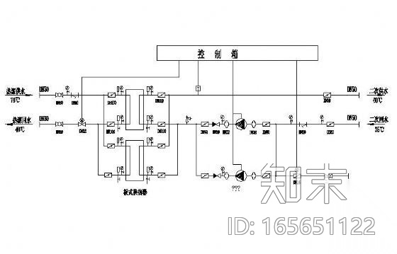 板式换热器设计工艺图cad施工图下载【ID:165651122】