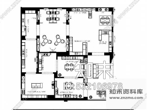 施工图江苏知名橱柜品牌终端展厅施工图施工图下载【ID:532106978】