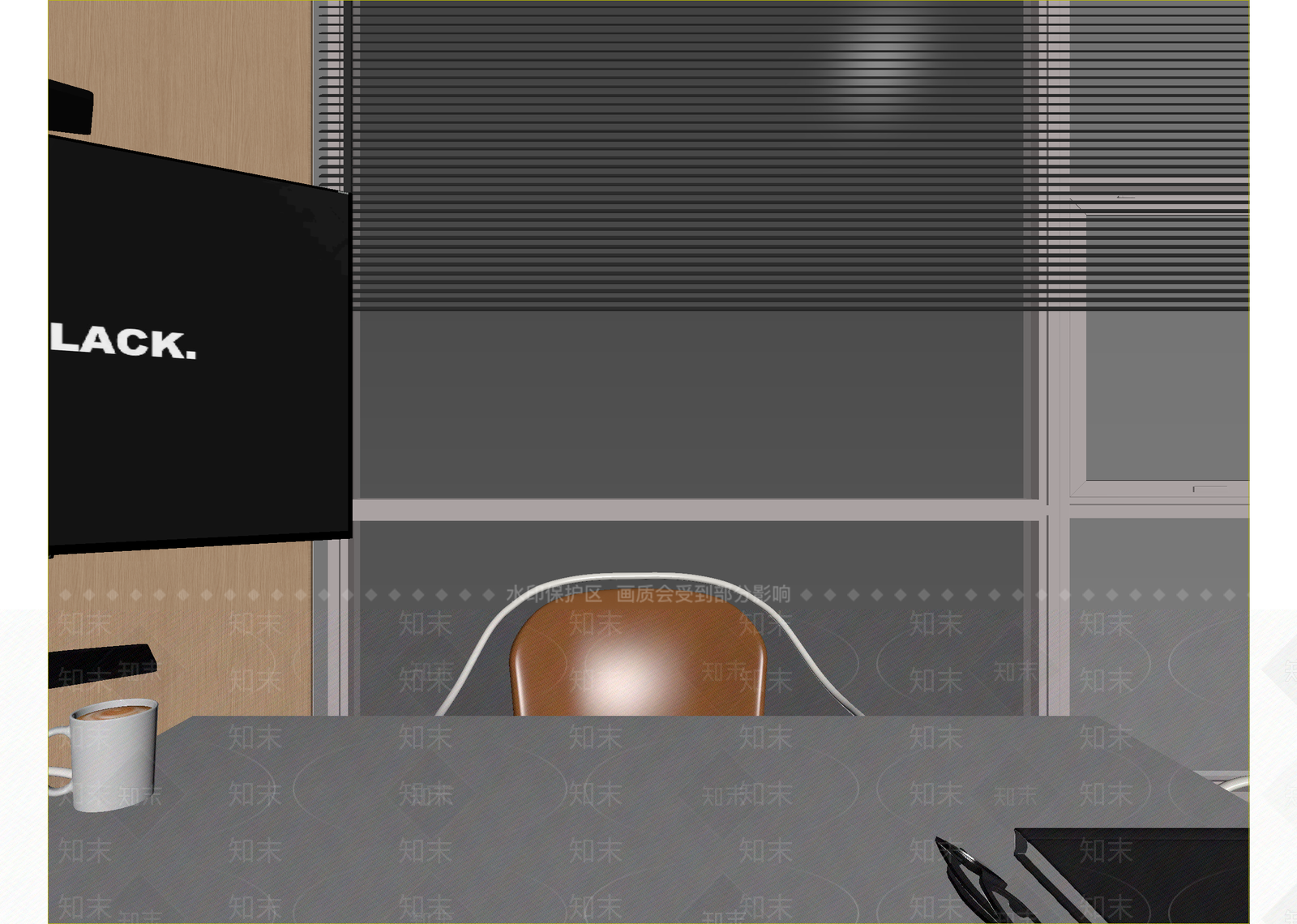 现代办公室3D模型下载【ID:1215189413】