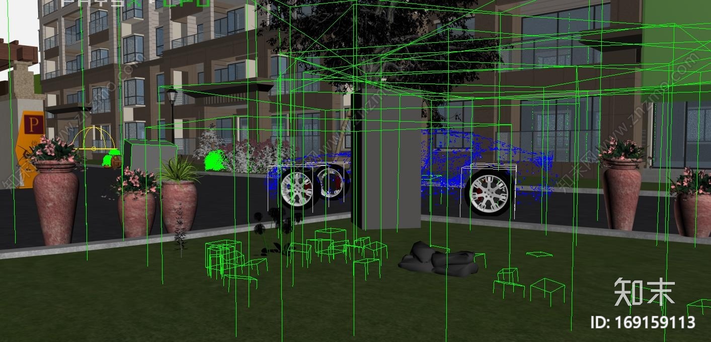 建筑动画CG模型下载【ID:169159113】