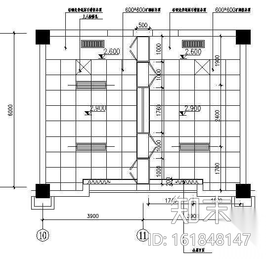 某办公室装修图cad施工图下载【ID:161848147】