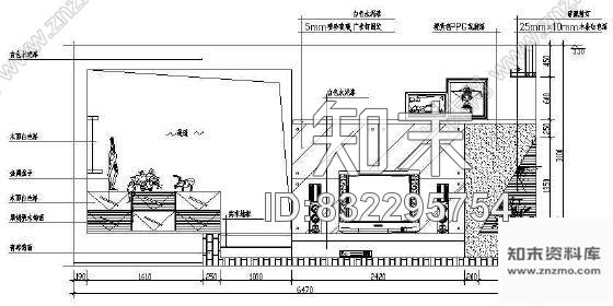 图块/节点客厅背景cad施工图下载【ID:832295754】