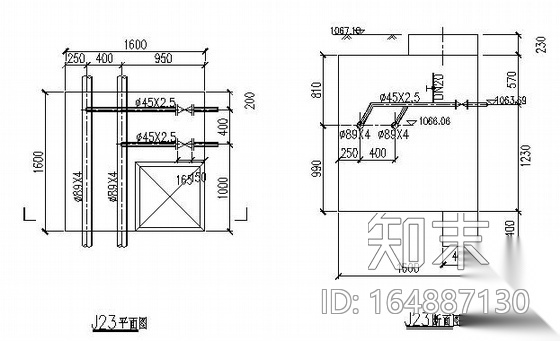 厂区采暖管网布置图纸施工图下载【ID:164887130】