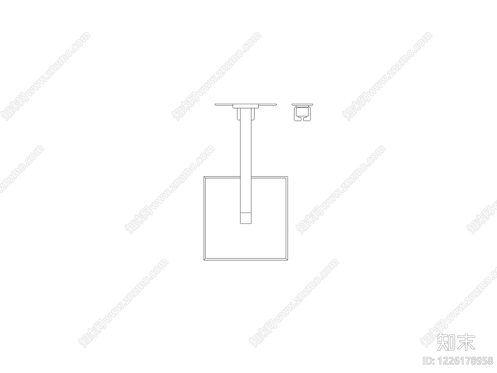 现代五金管件CAD图纸