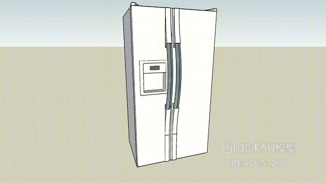 冰箱SU模型下载【ID:47651200】