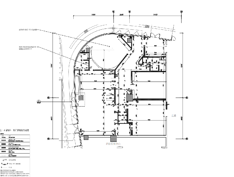 集艾设计 - 上海中城事业办公室CAD施工图cad施工图下载【ID:164848114】