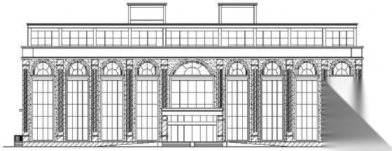 某市欧式四层办公楼建筑方案图cad施工图下载【ID:151434104】