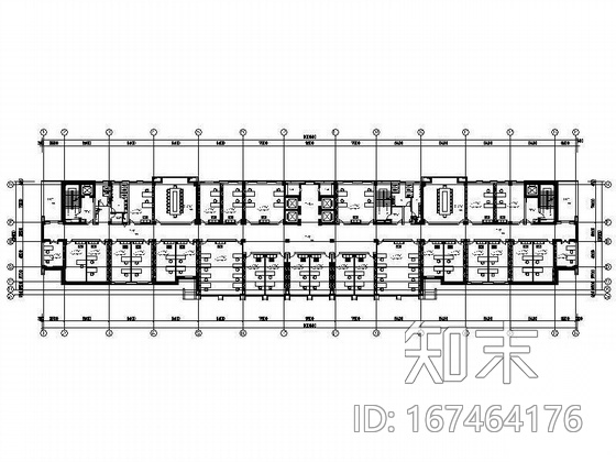 [南京]人防指挥中心大楼平面设计方案施工图下载【ID:167464176】