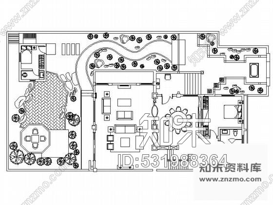 施工图经典三层单体花园别墅室内装修图含效果施工图下载【ID:531988364】