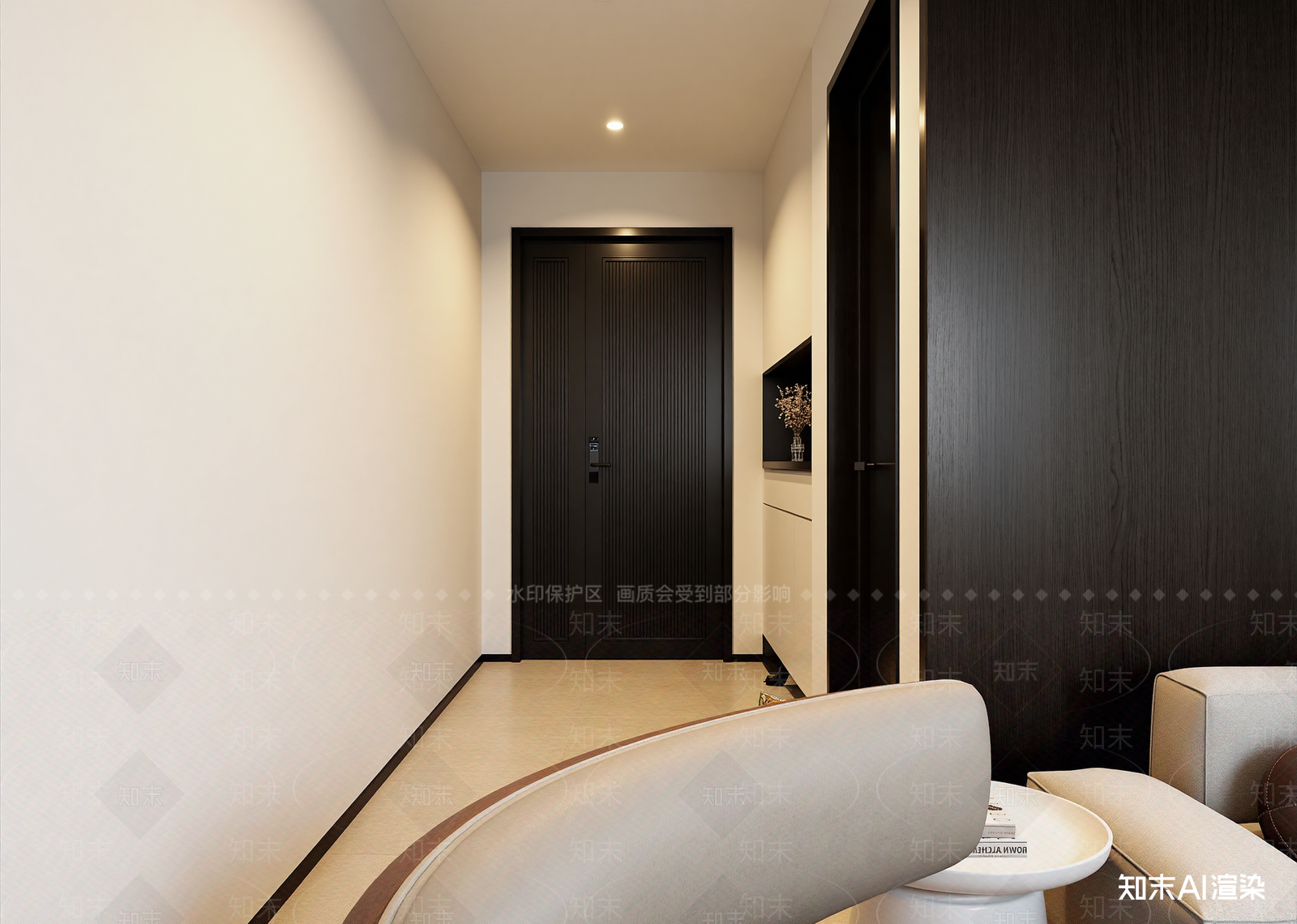 现代玄关3D模型下载【ID:1215076927】