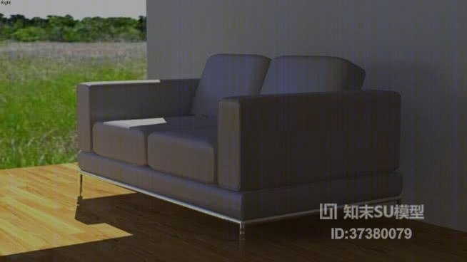 双人沙发SU模型下载【ID:317903816】