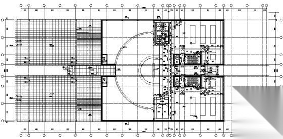 [安徽]某市渡江战役纪念馆规划与建筑设计工程（带节能设...cad施工图下载【ID:166575188】