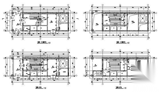 [安徽]某市渡江战役纪念馆规划与建筑设计工程（带节能设...cad施工图下载【ID:166575188】