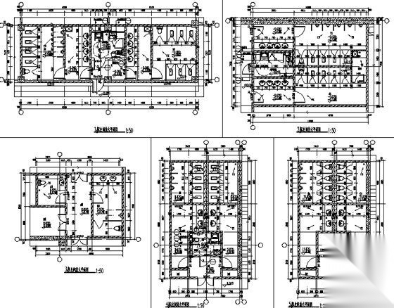 [安徽]某市渡江战役纪念馆规划与建筑设计工程（带节能设...cad施工图下载【ID:166575188】