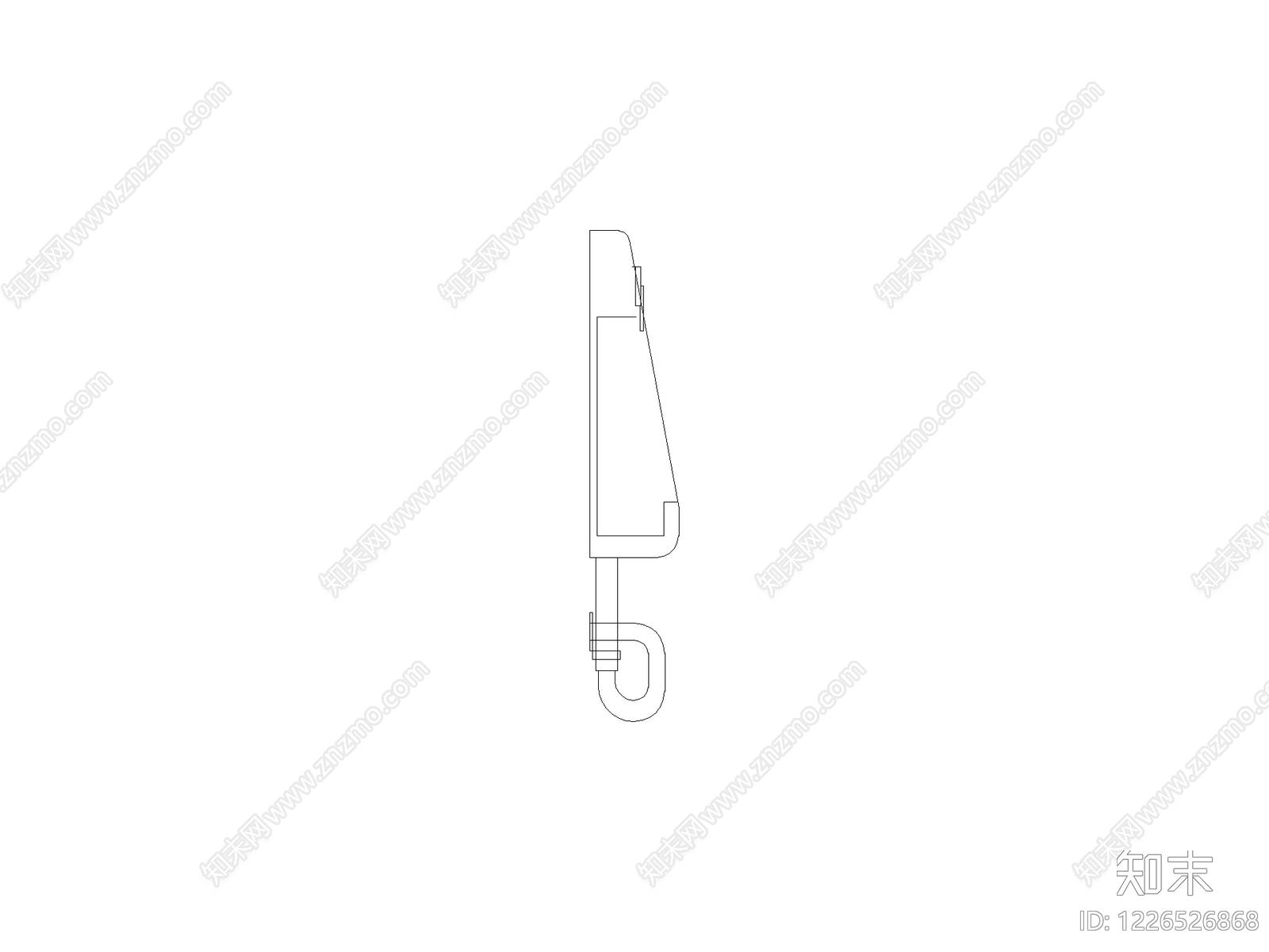 卫浴图块cad施工图下载【ID:1226526868】