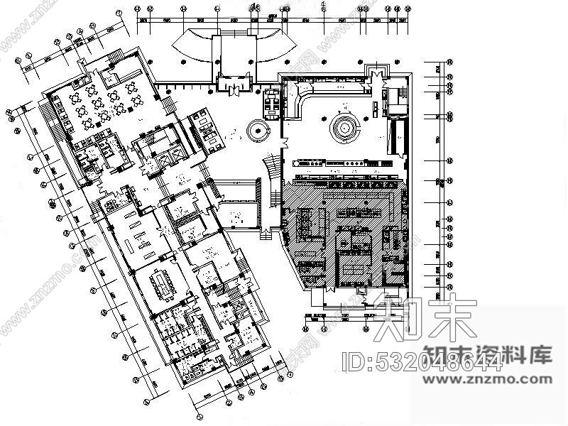 施工图苏州某大酒店装饰工程施工图cad施工图下载【ID:532048644】