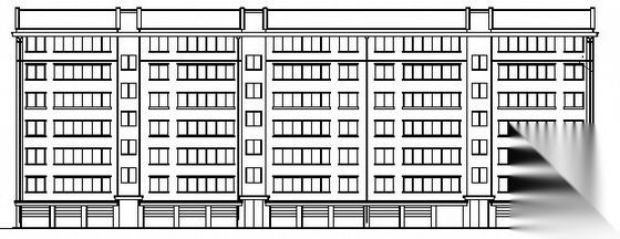 [临湘市]某六层住宅楼建筑方案扩初图cad施工图下载【ID:149843178】