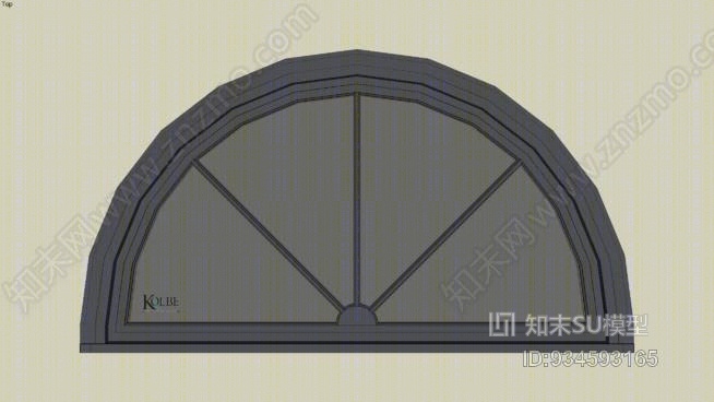 Kolbe超半圆窗扇URTKW3（F.S.6’-0”xSU模型下载【ID:934593165】