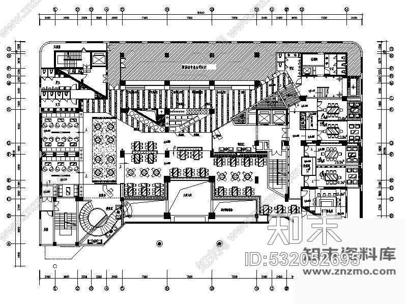 施工图广州某酒店装修图(含效果)cad施工图下载【ID:532052695】