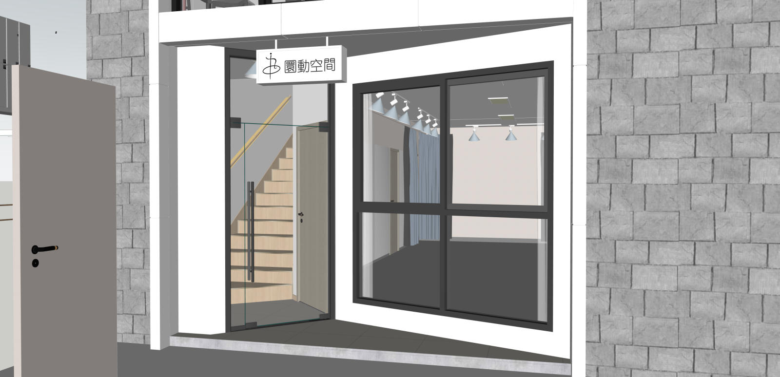 现代教室SU模型下载【ID:1216011424】