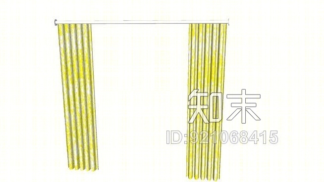 浴帘SU模型下载【ID:921068415】