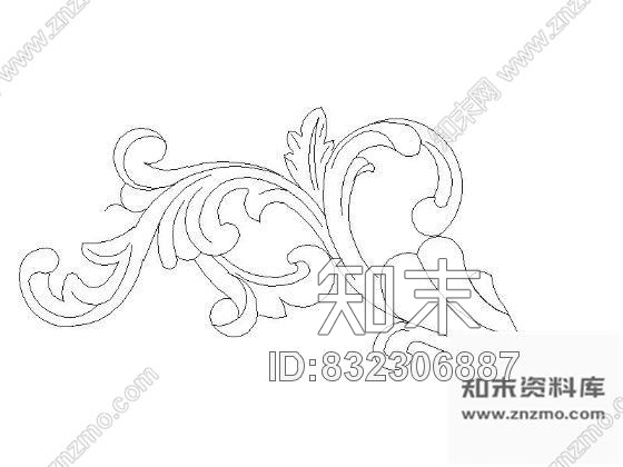 图块/节点欧式五金花施工图下载【ID:832306887】