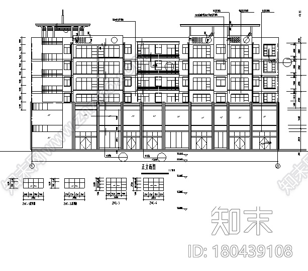 [合集]上百套小型商业建筑施工图cad施工图下载【ID:180439108】