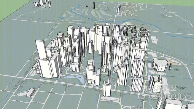 爱荷华州立大学校园年龄图SU模型下载【ID:623103055】