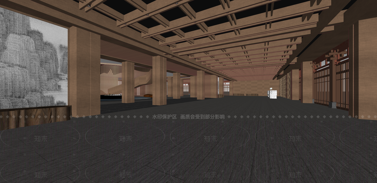现代售楼处SU模型下载【ID:1215938903】