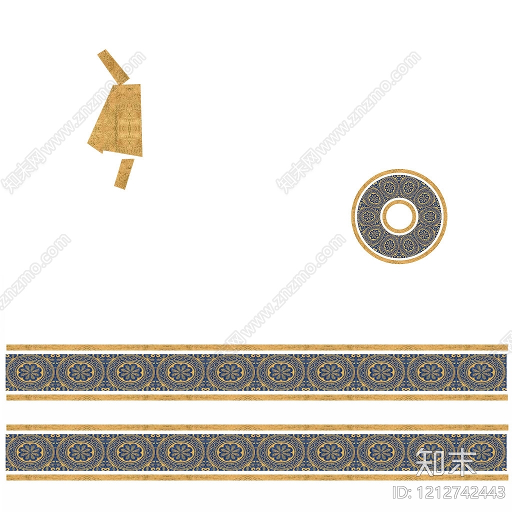 传统纹样贴图下载【ID:1212742443】