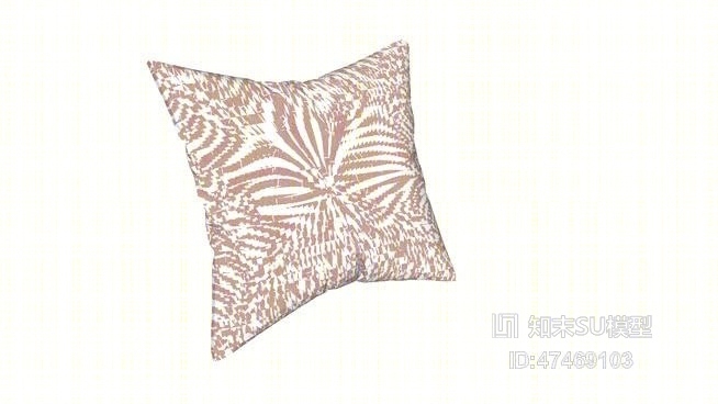 枕头SU模型下载【ID:118022640】