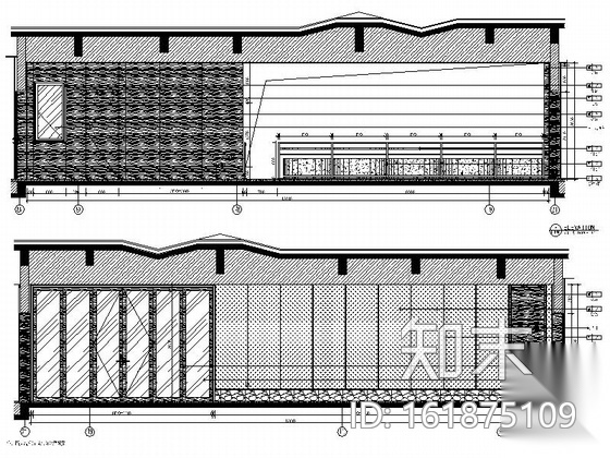 [重庆]知名现代叠拼别墅样板房室内装修图（含效果）cad施工图下载【ID:161875109】