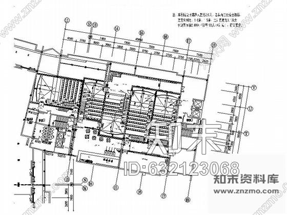 施工图浙江精品高档电影院室内装修施工图含效果cad施工图下载【ID:632123068】