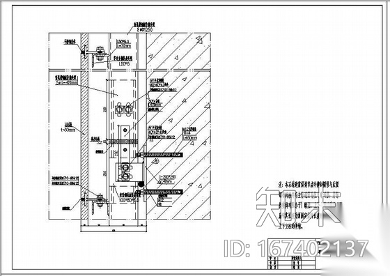 某国际大酒店幕墙全套图纸cad施工图下载【ID:167402137】