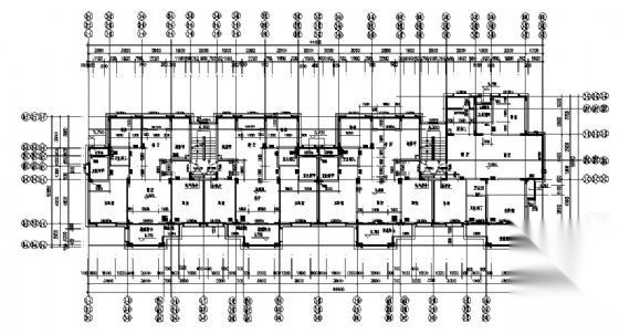 无锡长江国际花园40、43、46号住宅楼建筑施工图施工图下载【ID:149848141】