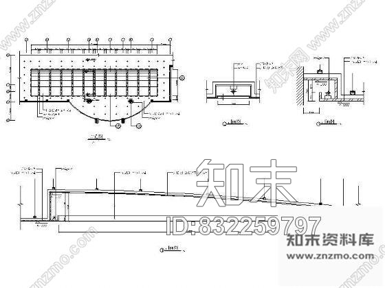 图块/节点办公楼大堂天花详图施工图下载【ID:832259797】