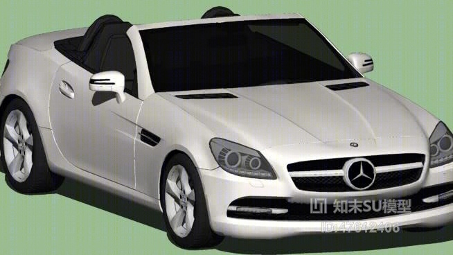 跑车SU模型下载【ID:519322195】