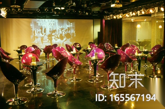 某会所设计施工图_效果图_实景图cad施工图下载【ID:165567194】