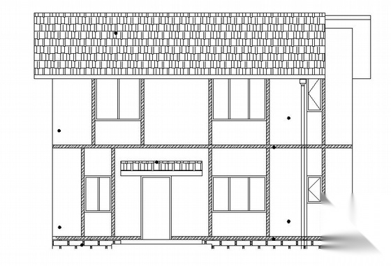 某地震重建规范性建筑施工套图（排版及CAD图）施工图下载【ID:166437156】