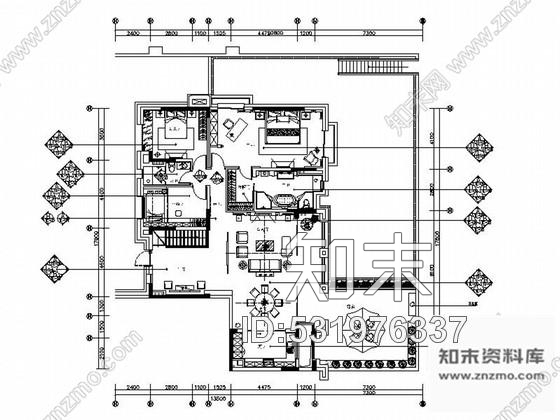 施工图四川高端典雅新中式风格三层别墅样板间室内装修施工图含高清实景图cad施工图下载【ID:531976337】