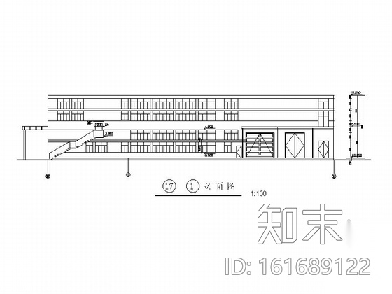 精品现代东风标致汽车展厅设计施工图（含效果模型）cad施工图下载【ID:161689122】