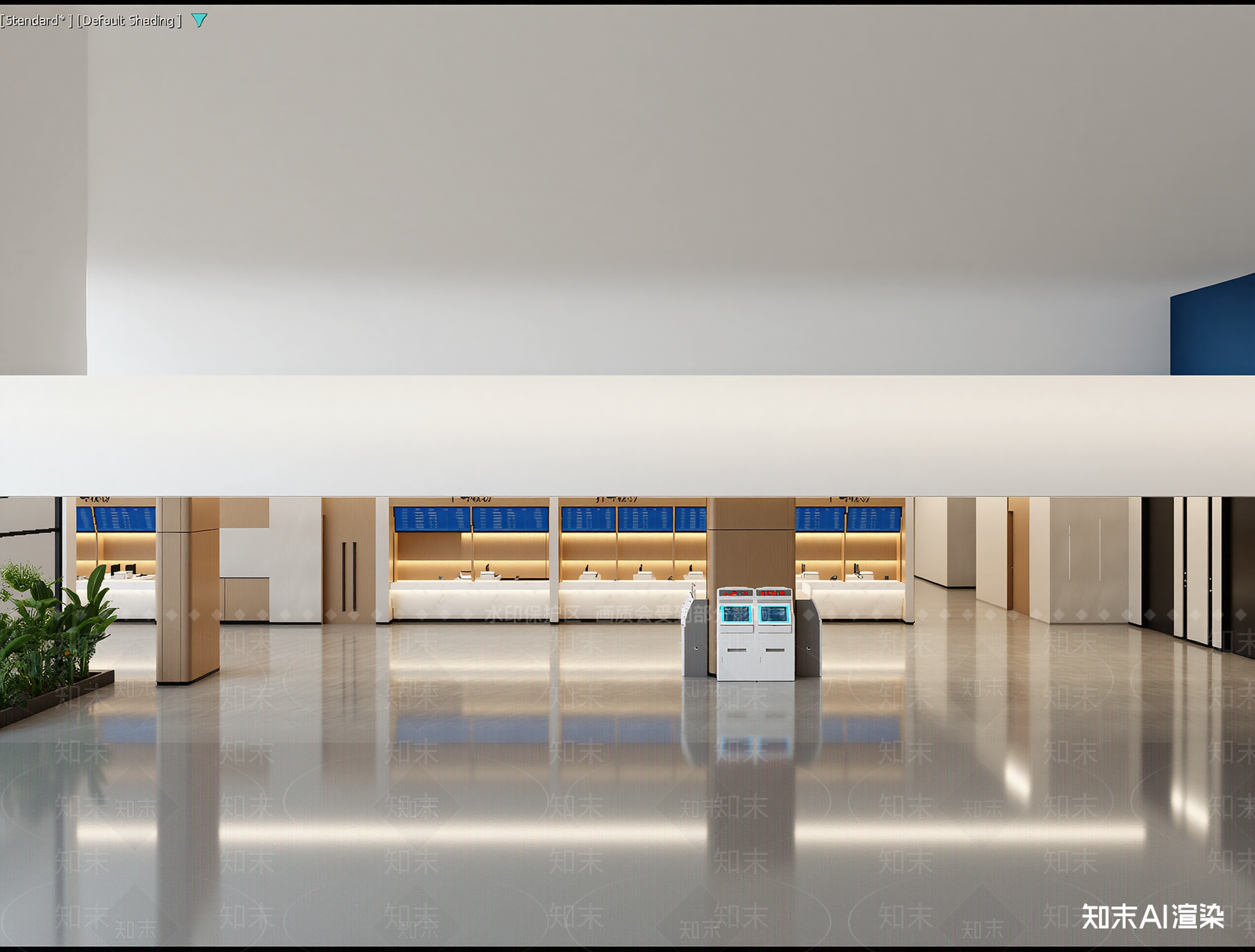 现代机场3D模型下载【ID:1213916948】