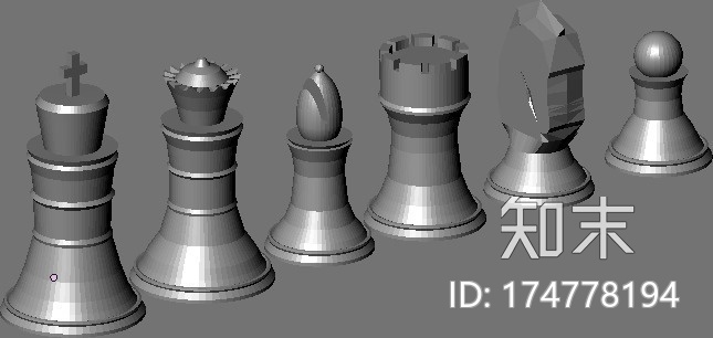 国际象棋模型3d打印模型下载【ID:174778194】