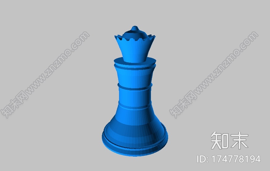 国际象棋模型3d打印模型下载【ID:174778194】