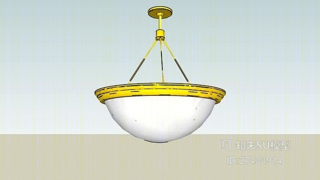 吊灯SU模型下载【ID:317983846】