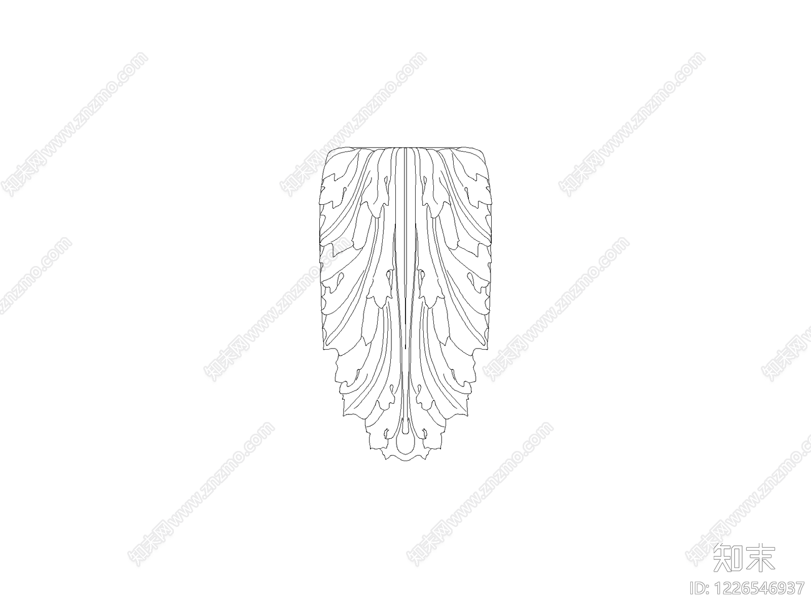 绿植cad施工图下载【ID:1226546937】
