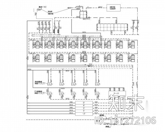 [广东]大型综合超市空调通风系统设计施工图（风冷热泵冷...cad施工图下载【ID:167272106】