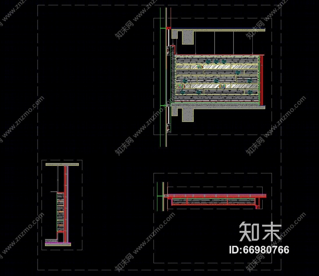 HBA--沈阳君悦酒店cad施工图下载【ID:66980766】