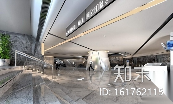 [广东]超高层金融中心办公楼设计竣工图（含效果）cad施工图下载【ID:161762115】