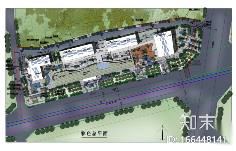 [贵州]多功能传媒广场设计方案文本（含CAD施工图、PS...cad施工图下载【ID:166448141】